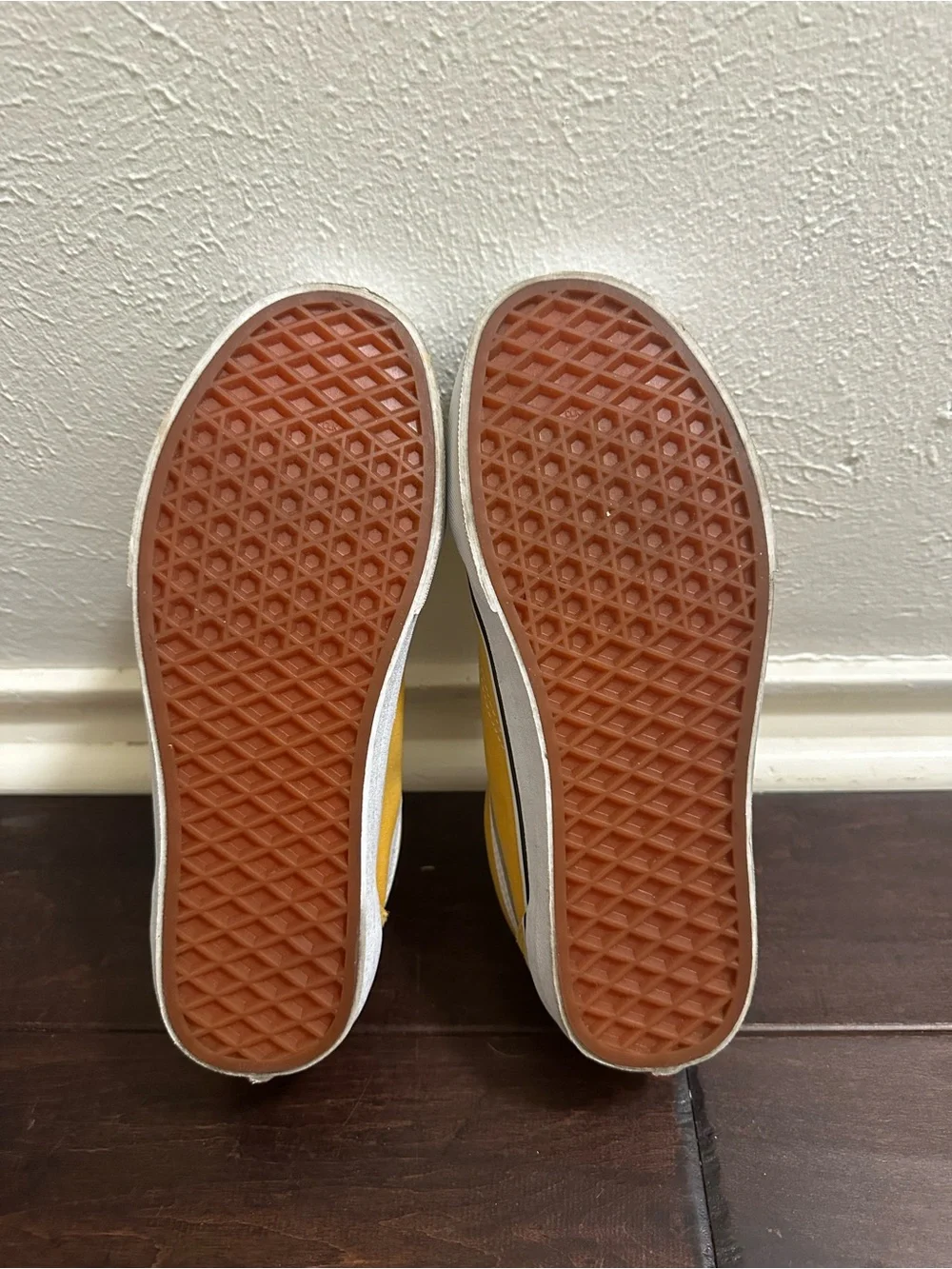 Vans Men’s Low-Top Sneakers in Taupe and White
